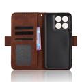 Motorola Edge 70 Fusion/70 Fusion+ Kortholder Lommebokveske - brun