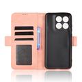 Motorola Edge 70 Fusion/70 Fusion+ Kortholder Lommebokveske - Rosa
