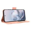 Motorola Edge 70 Fusion/70 Fusion+ Kortholder Lommebokveske - Rosa