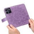 Motorola Edge 70 Fusion Mandala Series Lommebok-deksel - Lilla