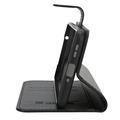 Motorola Edge 70 Fusion/Edge 70+ Tactical Field Notes lommeboketui - svart
