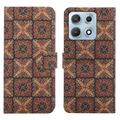 Motorola Edge 70 Max Bohemian lommebokveske - hjerter