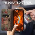 Motorola Edge 70 Max Bohemian lommebokveske - kronblad