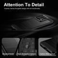 Motorola Edge 70 Max/Lenovo Legion Y70 (2026) Børstet TPU-deksel - karbonfiber