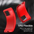 Motorola Edge 70 Max/Lenovo Legion Y70 (2026) børstet TPU-deksel - karbonfiber - rød