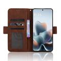 Motorola Edge 70 Max Kortholder Lommebokveske - brun