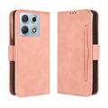 Motorola Edge 70 Max Kortholder Lommebokveske - Rosa