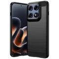 Motorola Edge 70 Pro Børstet TPU-deksel - karbonfiber