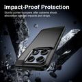 Motorola Edge 70 Pro Børstet TPU-deksel - karbonfiber - svart