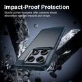 Motorola Edge 70 Pro Børstet TPU-deksel - karbonfiber - blå