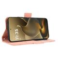 Motorola Edge 70 Pro Kortholder Lommebokveske - Rosa