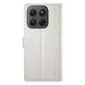 Motorola Edge 70 Pro Luksuriøst Vattert Lommeboketui - Beige
