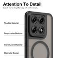 Motorola Edge 70 Pro UltraGuard Matte MagSafe-deksel - Svart