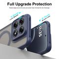Motorola Edge 70 Pro UltraGuard Matte MagSafe-deksel - mørkeblå