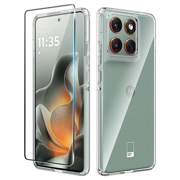 Motorola Edge 70 Saii 2-i-1 TPU-deksel & Beskyttelsesglass