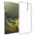 Motorola Edge 70 støtsikkert silikon-deksel - Gjennomsiktig