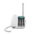 Motorola FW500L 4G-fasttelefon med store taster - hvit