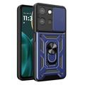 Motorola Moto G (2025) Hybrid-deksel med Roterende Ring med Kameraskjold