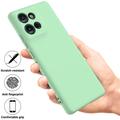 Motorola Moto G 2026/G Play 2026 Flytende silikon-deksel med håndstropp - grønn