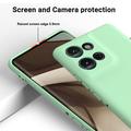 Motorola Moto G 2026/G Play 2026 Flytende silikon-deksel med håndstropp - grønn