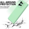 Motorola Moto G 2026/G Play 2026 Flytende silikon-deksel med håndstropp - grønn