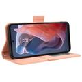 Motorola Moto G Play (2024) Lommebok-deksel med Kortholder - Rosa