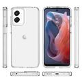 Motorola Moto G Play (2024) Ripebestandig Hybrid-deksel - Gjennomsiktig