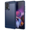 Motorola Moto G Stylus 5G (2024) Børstet TPU Deksel - Karbonfiber