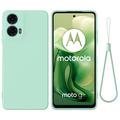 Motorola Moto G04/G24 Liquid Silikondeksel - Grønn