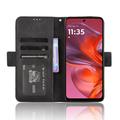 Motorola Moto G05/E15 Lommebok-deksel med Kortholder - Svart