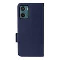 Motorola Moto G05/E15 Lommebok-deksel med Magnetisk Lukning - mørkeblå