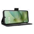 Motorola Moto G06/G06 Power Kortholder Lommebokveske - Svart