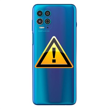 Utskifting av Motorola Moto G100 Bakdeksel - Blå