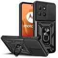 Motorola Moto G15 Tech-Protect CamShield Pro Deksel - Svart