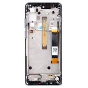 Motorola Moto G200 5G Frontdeksel & LCD-skjerm 5D68C20078 - Blå