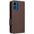 Motorola Moto G24 Power/G24 Lommebok-deksel med Magnetisk Lukning - Brun