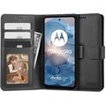 Motorola Moto G24/G24 Power/G04 Tech-Protect Lommeboketui med magnet og stativ - Svart