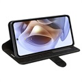 Motorola Moto G31/G41 Lommebok-deksel med Magnetisk Lukning - Svart