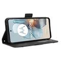 Motorola Moto G34 Lommebok-deksel med Kortholder - Svart