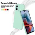 Motorola Moto G34 Liquid Silikondeksel - Grønn