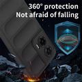 Motorola Moto G35 Rugged TPU-deksel - Mørkeblå