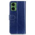 Motorola Moto G35 Lommebok-deksel med Magnetisk Lukning - Blå