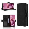 Motorola Moto G37/G37 Power/G47 Kortholder Lommebokveske - Svart