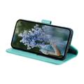 Motorola Moto G37 Power Mandala Lommebok-deksel med håndleddsstropp - mintgrønn