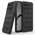 Motorola Moto G37 Power Rugged TPU-deksel - Svart
