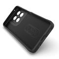 Motorola Moto G37 Power Rugged TPU-deksel - Svart
