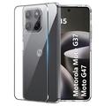Motorola Moto G37/G47 Saii 2-i-1 TPU-deksel & Beskyttelsesglass