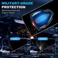 Motorola Moto G37/G47 Saii 2-i-1 TPU-deksel & Beskyttelsesglass