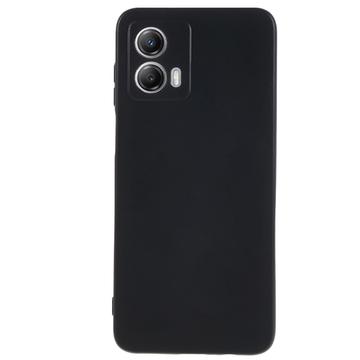 Motorola Moto G53 Mot Fingeravtrykk Matte TPU-deksel - Svart