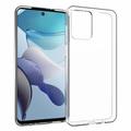 Motorola Moto G53 Antiskli TPU-deksel - Gjennomsiktig